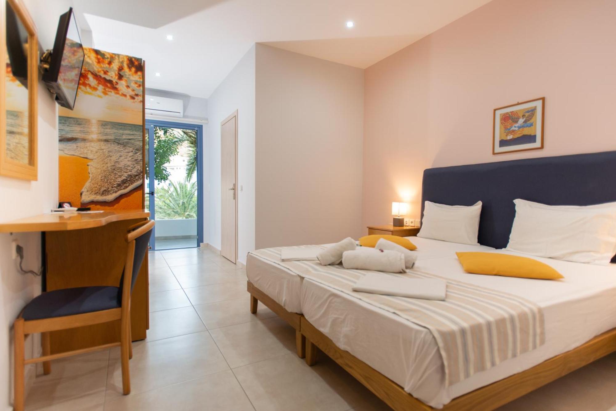 Hotel Neos Ikaros Agia Galini Zewnętrze zdjęcie
